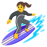 Woman Surfing - Noto (Google)
