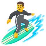 Man Surfing - Noto (Google)