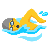 Man Swimming - Noto (Google)