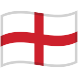 Flag: England - Noto (Google)