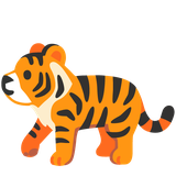 Tiger Face - Noto (Google)