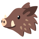 Boar - Noto (Google)