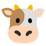 Cow Face - Noto (Google)