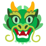 Dragon Face - Noto (Google)