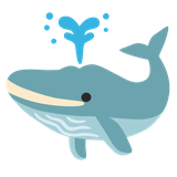 Spouting Whale - Noto (Google)