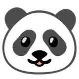 Panda Face - Noto (Google)