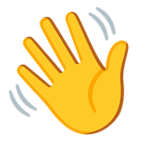 Waving Hand - Noto (Google)