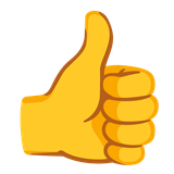 Thumbs Up - Noto (Google)