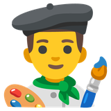 Man Artist - Noto (Google)