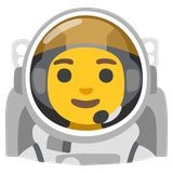 Man Astronaut - Noto (Google)