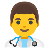 Man Health Worker - Noto (Google)