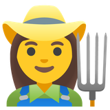 Woman Farmer - Noto (Google)