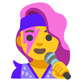 Woman Singer - Noto (Google)