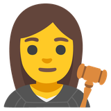 Woman Judge - Noto (Google)