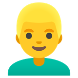 Blond-Haired Man - Noto (Google)