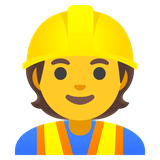 Construction Worker - Noto (Google)