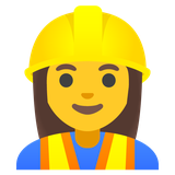 Woman Construction Worker - Noto (Google)