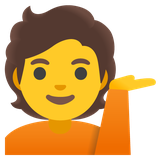 Person Tipping Hand - Noto (Google)