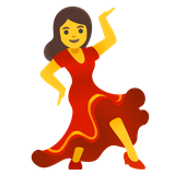 Woman Dancing - Noto (Google)