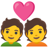 Couple with Heart - Noto (Google)