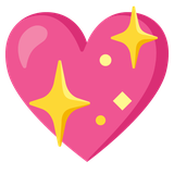 Sparkling Heart - Noto (Google)