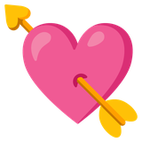 Heart with Arrow - Noto (Google)