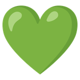 Green Heart - Noto (Google)