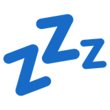 Sleeping Symbol - Noto (Google)