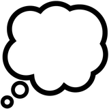 Thought Balloon - Noto (Google)