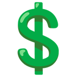 Dollar Sign - Noto (Google)