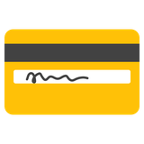 Credit Card - Noto (Google)