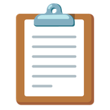 Clipboard - Noto (Google)