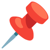 Pushpin - Noto (Google)