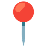Round Pushpin - Noto (Google)