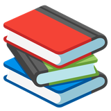 Stack of Books - Noto (Google)