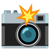 Camera with Flash - Noto (Google)