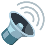 Speaker High Volume - Noto (Google)