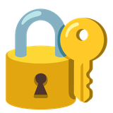 Lock And Key - Noto (Google)