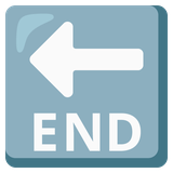 END Arrow - Noto (Google)