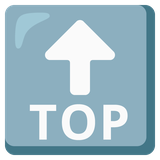 Top Arrow - Noto (Google)