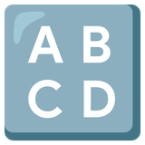 Input Latin Uppercase - Noto (Google)
