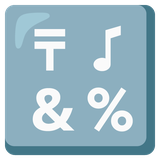 Input Symbols - Noto (Google)
