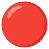 Red Circle - Noto (Google)