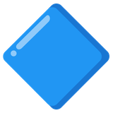 Large Blue Diamond - Noto (Google)