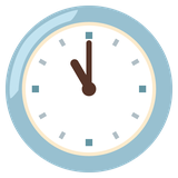 Clock Face Ten O’Clock - Noto (Google)