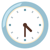 Clock Face Four-Thirty - Noto (Google)