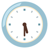 Clock Face Five-Thirty - Noto (Google)