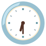 Six Thirty Clock - Noto (Google)