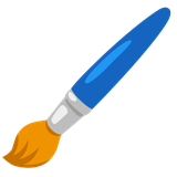 Paintbrush - Noto (Google)