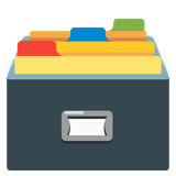 Card File Box - Noto (Google)